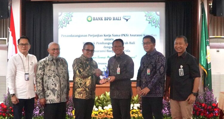 Penandatanganan Perjanjian Kerja Sama antara Askrida dan Bank PD Bali